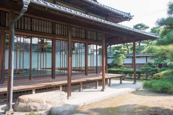 Kagawa Japonya Takamatsu Kalesi Nde Hiunkaku Villa Tamamo Park Kagawa — Stok fotoğraf