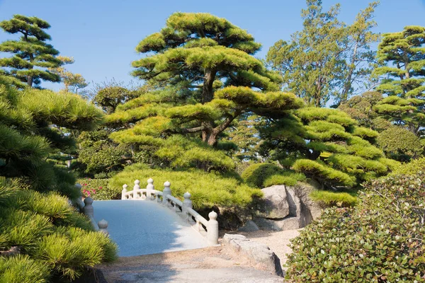 Kagawa Japon Villa Hiunkaku Château Takamatsu Parc Tamamo Takamatsu Kagawa — Photo