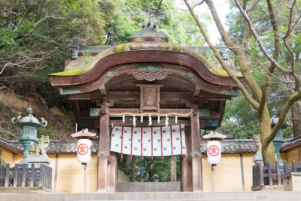 日本神奈川市 日本神奈川市的神奈川神奈川市 该神龛已有1300多年的历史 是海船运输和海员的守护神 — 图库照片