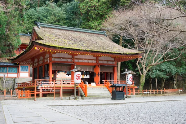 日本神奈川市 日本神奈川市的神奈川神奈川市 该神龛已有1300多年的历史 是海船运输和海员的守护神 — 图库照片