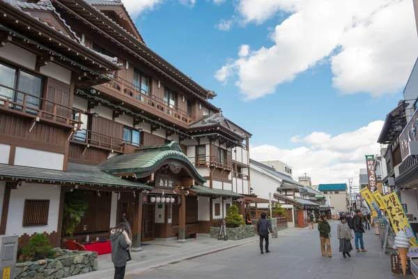 Kagawa Giappone Monzenmachi Città Cattedrale Presso Santuario Kotohiragu Santuario Konpira — Foto Stock