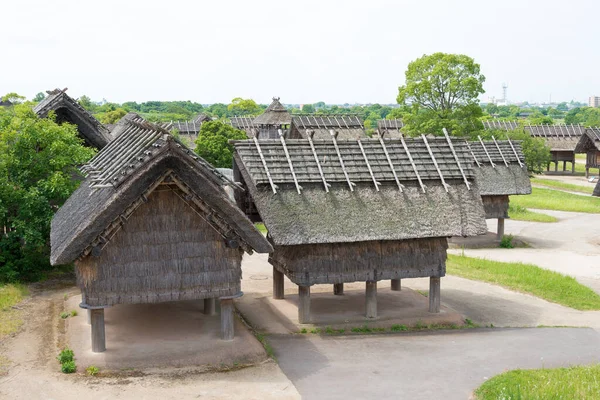 Saga Japão Parque Histórico Yoshinogari Yoshinogari Saga Japão Sítio Arqueológico — Fotografia de Stock