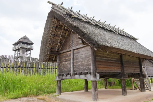 Saga Japão Parque Histórico Yoshinogari Yoshinogari Saga Japão Sítio Arqueológico — Fotografia de Stock