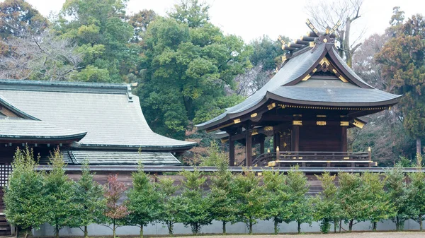 Saitama Giappone Santuario Washinomiya Kuki Saitama Giappone Santuario Stato Una — Foto Stock