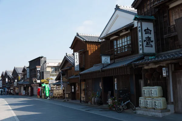 Mie Japonia Oharaimachi Ise Mie Japonia Oharaimachi Jest Tradycyjnym Podejściem — Zdjęcie stockowe