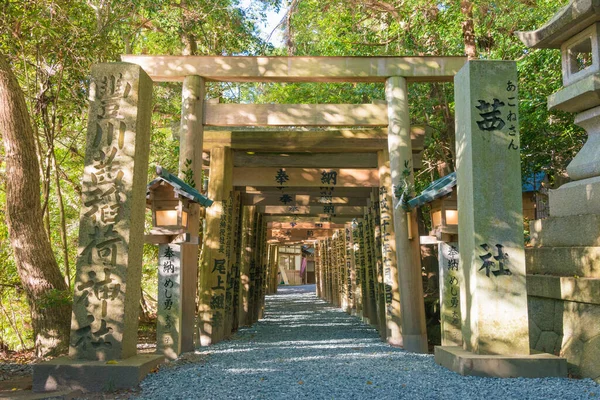 Mie Japonya Akone Yashiro Tapınağı Ise Mie Japonya Tapınak 1000 — Stok fotoğraf