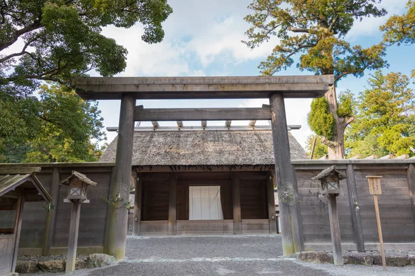 Mie Japonya Ise Grand Shrine Ise Jingu Geku Dış Türbe — Stok fotoğraf