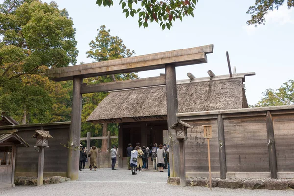Mie Giappone Sala Principale Del Grande Santuario Ise Ise Jingu — Foto Stock
