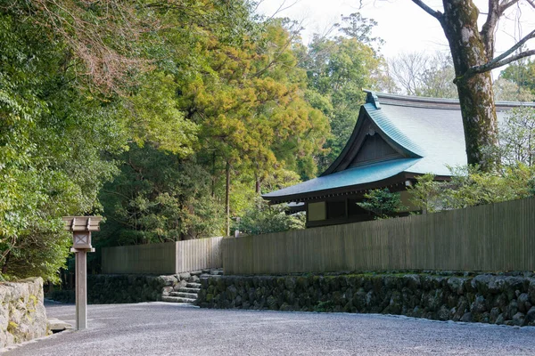 Mie Japonya Ise Büyük Tapınağı Ise Jingu Naiku Tapınak Ise — Stok fotoğraf