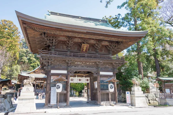 Shiga Giappone Sacrario Himure Hachimangu Omihachiman Shiga Giappone Santuario Stato — Foto Stock