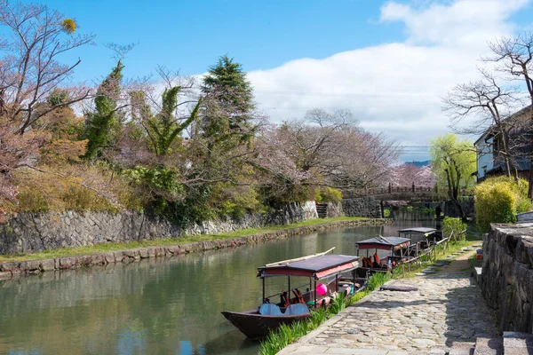 Shiga Japon Quartier Préservation Des Architectures Traditionnelles Omihachiman Shiga Japon — Photo