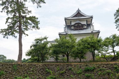 Kanazawa, Japonya Kanazawa, Ishikawa, Japonya 'daki Kanazawa Kalesi Parkı. Ünlü tarihi bir yer..