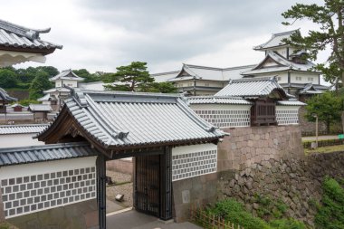 Kanazawa, Japan - Kanazawa Castle Park in Kanazawa, Ishikawa, Japan. a famous historic site. clipart