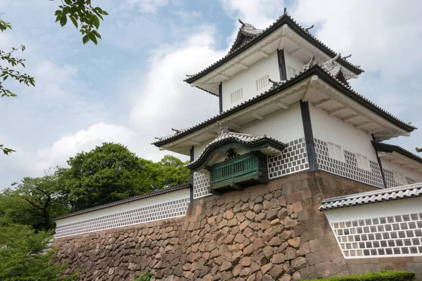 Kanazawa Jepang Taman Kastil Kanazawa Kanazawa Ishikawa Jepang Situs Bersejarah — Stok Foto