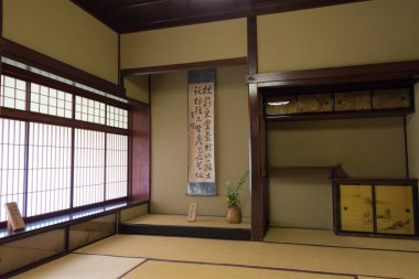 Kanazawa, Japonya - Kanazawa, Ishikawa, Japonya 'daki Nomura Klanı Samuray Evi. Ünlü tarihi bir yer..