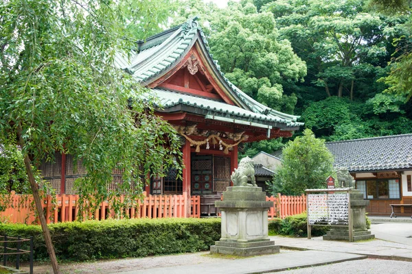 日本の石川県金沢市の尾崎神社 徳川家康と前田利常の両名が祀られています — ストック写真