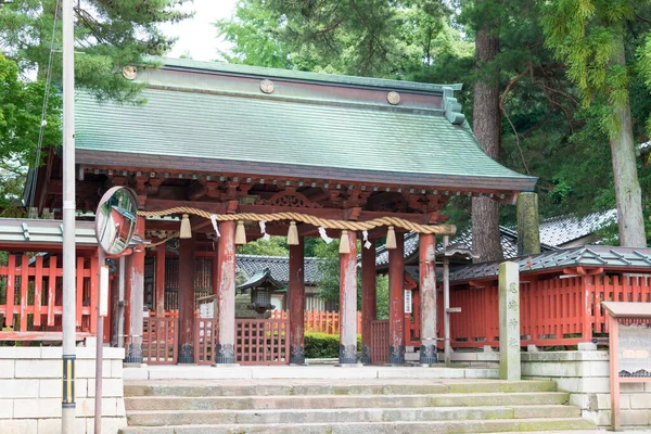 일본의 카나자와 일본의 시카와의 오자키 사원은 역사적으로 유적지인 도쿠가와이에야 마에다 — 스톡 사진
