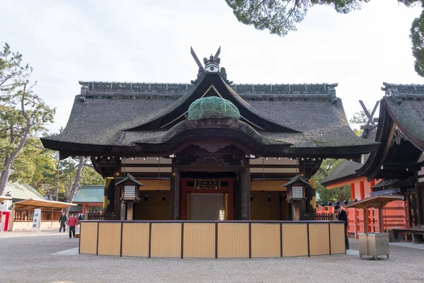 Osaka Giappone Sumiyoshi Taisha Shrine Osaka Giappone Sacrario Principale Tutti — Foto Stock