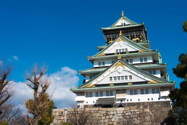 Osaka Japon Château Osaka Osaka Japon Site Historique Célèbre — Photo