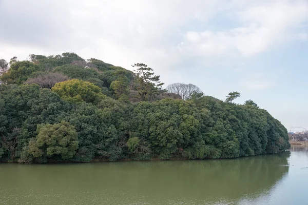 Osaka Japan Mausoleum Von Kaiser Richu Sakai Osaka Japan Ist — Stockfoto