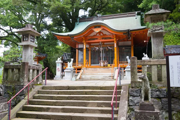 Nagasaki Japão Santuário Wkamiya Inari Nagasaki Japão Santuário Foi Originalmente — Fotografia de Stock