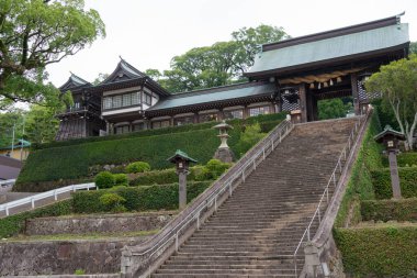 Nagasaki, Japonya - Nagasaki, Japonya 'daki Suwa Tapınağı.