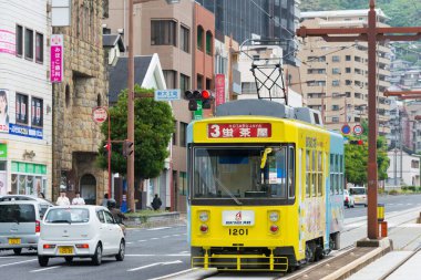 Nagasaki, Japonya - Nagasaki Elektrik Tramvayı, Japonya.