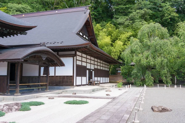 Nagano Japonya Shimosuwa Daki Jiunji Tapınağı Nagano Bölgesi Japonya Ünlü — Stok fotoğraf