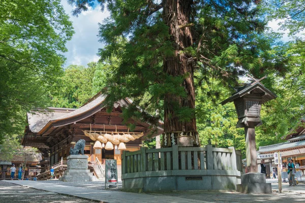 Nagano Japón Suwa Taisha Gran Santuario Suwa Shimosha Akimiya Shimosuwa — Foto de Stock