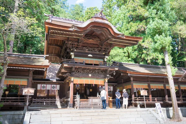 Nagano Japón Suwa Taisha Gran Santuario Suwa Shimosha Akimiya Shimosuwa — Foto de Stock