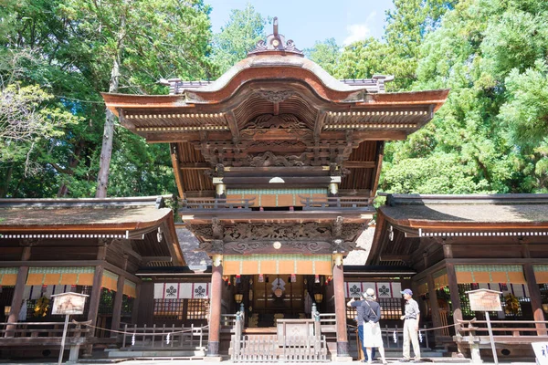 Nagano Japón Suwa Taisha Gran Santuario Suwa Shimosha Akimiya Shimosuwa —  Fotos de Stock