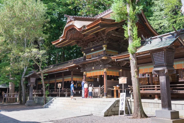 Nagano Japón Suwa Taisha Gran Santuario Suwa Shimosha Akimiya Shimosuwa — Foto de Stock