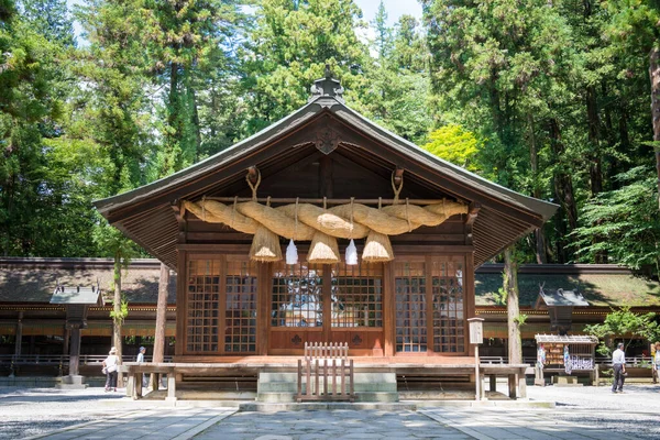 Nagano Japonya Suwa Taisha Suwa Grand Shrine Shimosha Akimiya Shimosuwa — Stok fotoğraf