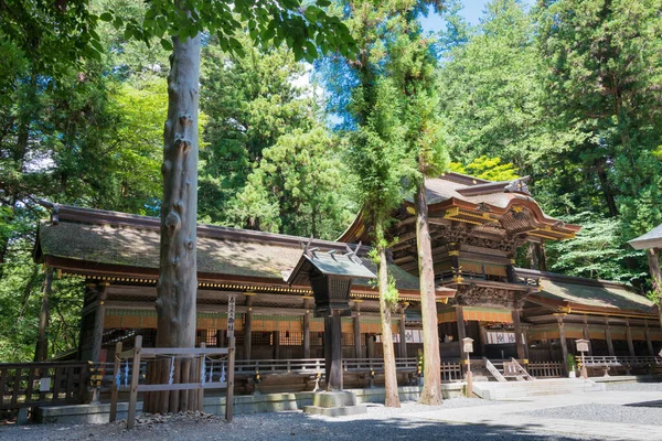Nagano Japonya Suwa Taisha Suwa Grand Shrine Shimosha Akimiya Shimosuwa — Stok fotoğraf