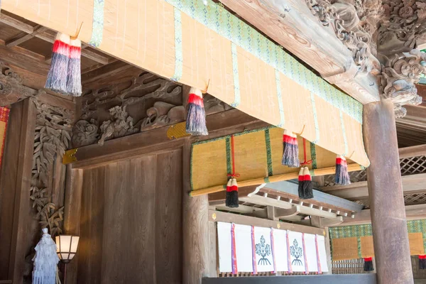 Нагано Япония Сува Тайша Большой Храм Сува Симоша Харумия Шимосуве — стоковое фото