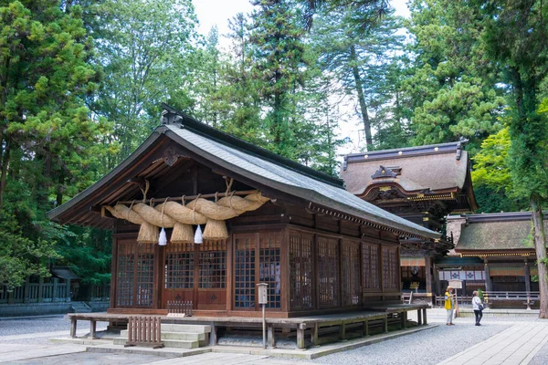 Nagano Japonia Suwa Taisha Suwa Grand Shrine Shimosha Harumiya Shimosuwa — Zdjęcie stockowe