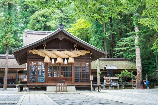 Nagano Japón Suwa Taisha Gran Santuario Suwa Shimosha Harumiya Shimosuwa — Foto de Stock