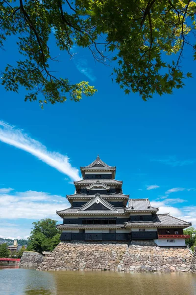 Нагано Япония Замок Мацумото Мацумото Префектура Нагано Япония Национальные Сокровища — стоковое фото