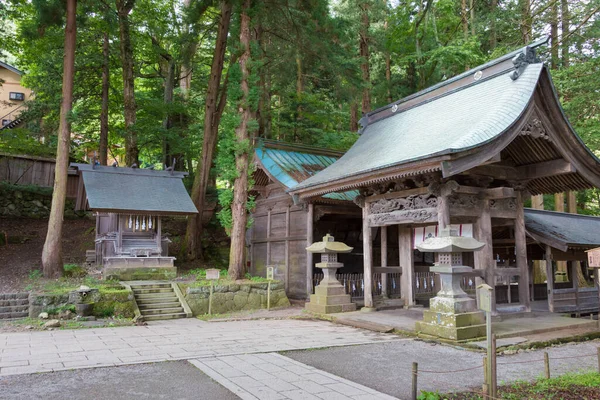 Nagano Ιαπωνία Suwa Taisha Suwa Grand Shrine Kamisha Maemiya Suwa — Φωτογραφία Αρχείου