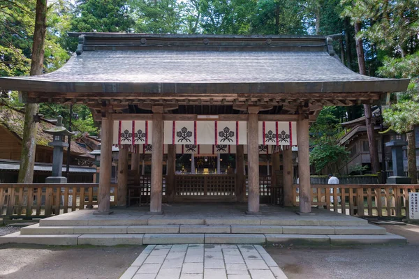 Nagano Japonya Suwa Taisha Suwa Grand Shrine Kamisha Honmiya Suwa — Stok fotoğraf