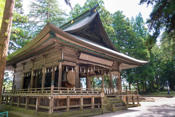 Nagano Japón Suwa Taisha Gran Santuario Suwa Kamisha Honmiya Suwa — Foto de Stock