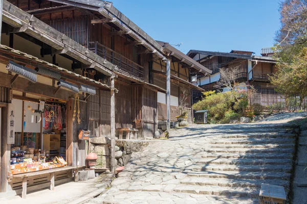 Nagano Japonya Nagiso Nagano Japonya Tsumago Juku Tsumago Juku Edo — Stok fotoğraf