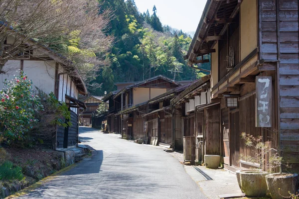 Nagano Japan Tsumago Juku Nagiso Nagano Japan Tsumago Juku Historic — Stock Photo, Image