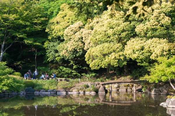 Tokió Japán Kyu Furukawa Gardens Tokióban Japánban Parkban Található Egy — Stock Fotó