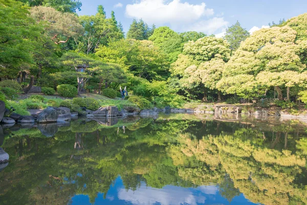 Tokio Japonsko Kyu Furukawa Gardens Tokiu Japonsko Park Zahrnuje Starý — Stock fotografie