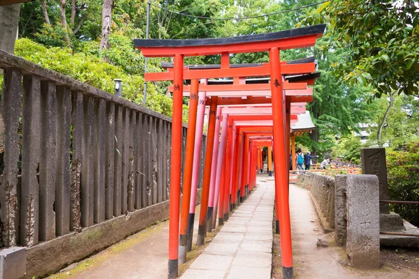 Tokyo Japan Nezu Helgedomen Tokyo Japan Det Tokyo Ten Shrines — Stockfoto