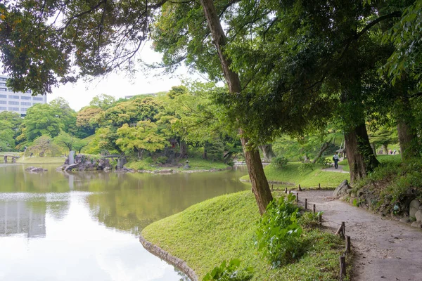 東京の小石川後楽園 江戸時代初期 1600年 1867年 に徳川家水戸派東京屋敷に建てられた — ストック写真