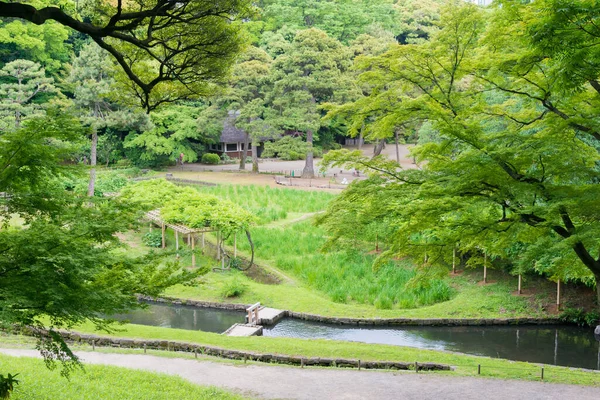 Tokyo Japan Koishikawa Korakuen Garden Токіо Японія Він Був Побудований — стокове фото