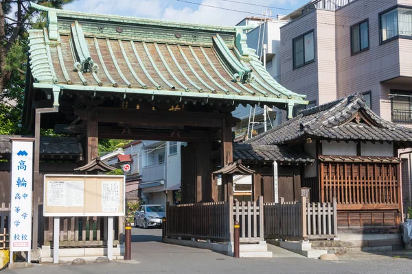 Τόκιο Ιαπωνία Sengaku Temple Στο Τόκιο Ιαπωνία Ναός Έγινε Διάσημος — Φωτογραφία Αρχείου