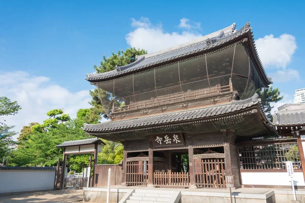Tokyo Japonia Świątynia Sengaku Tokio Japonia Świątynia Stała Się Sławna — Zdjęcie stockowe
